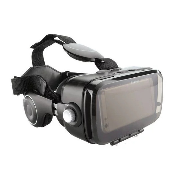 Brookstone VR Headset with Built-In Headphones - Picture 1 of 9